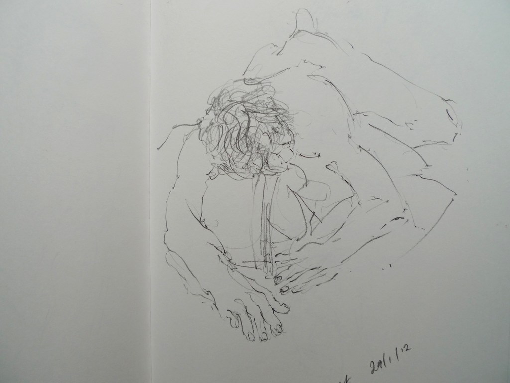 Life drawing by Ron Freeman
