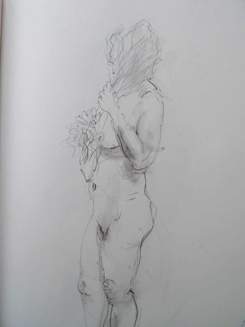 Life drawing by Ron Freeman