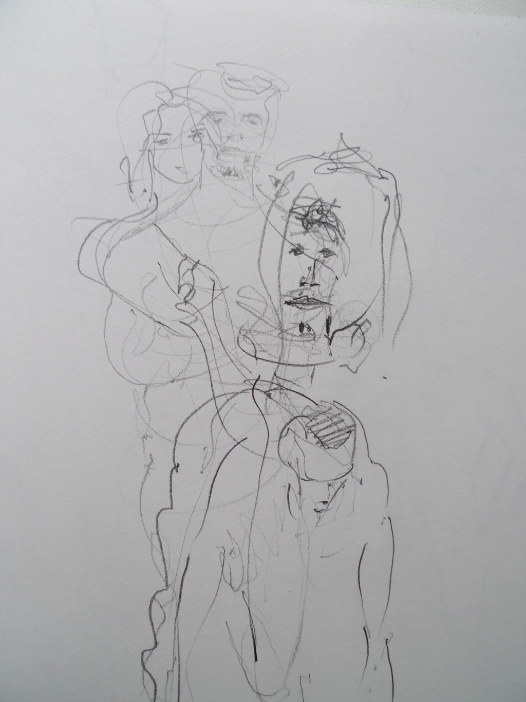 Life drawing by Ron Freeman