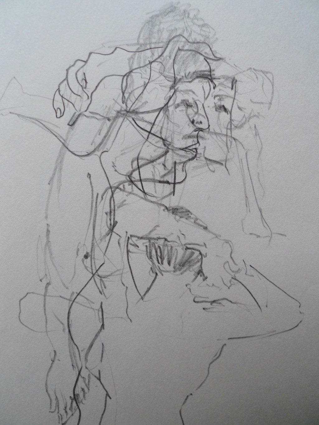 Life drawing by Ron Freeman