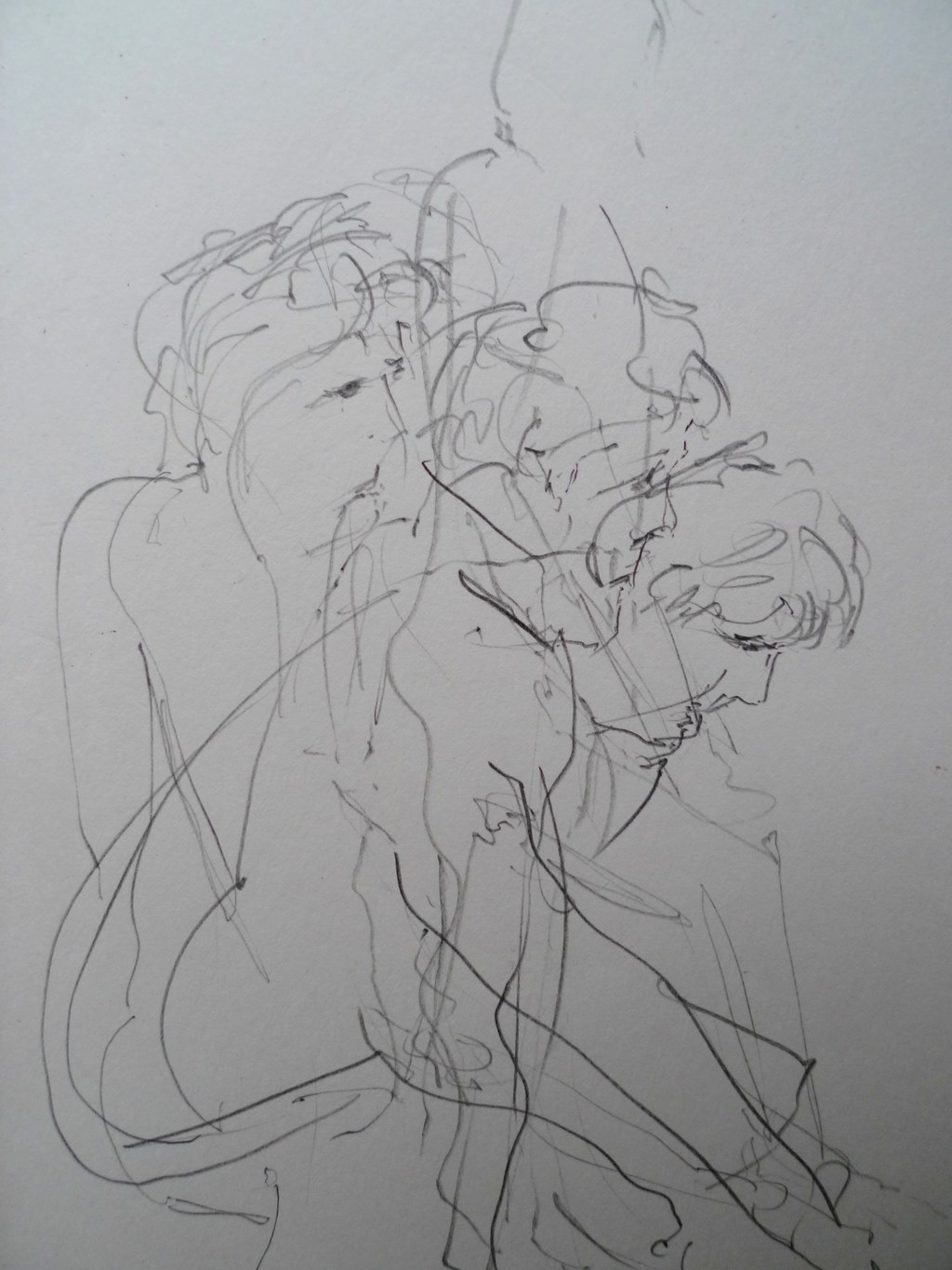Life drawing by Ron Freeman