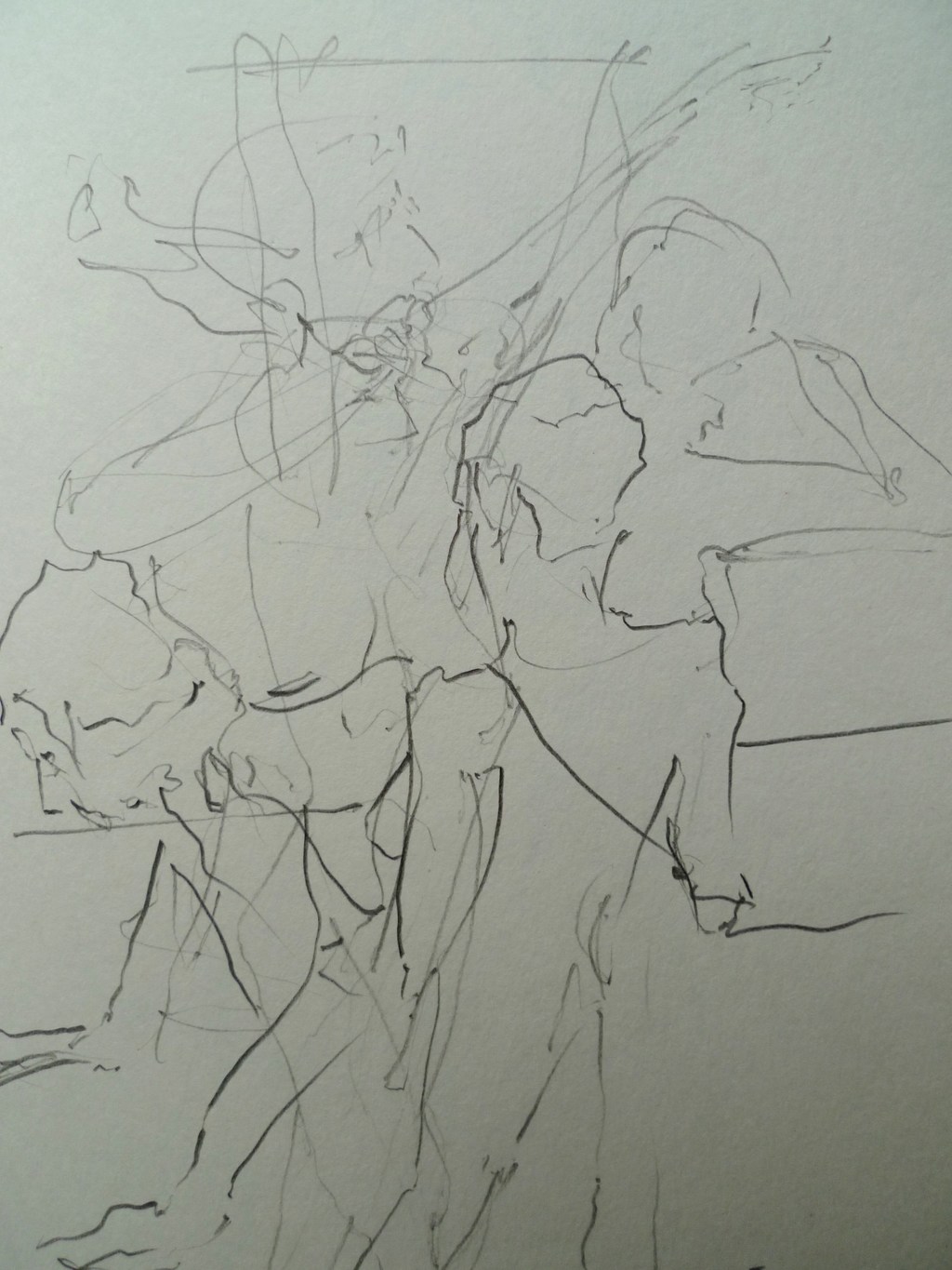 Life drawing by Ron Freeman