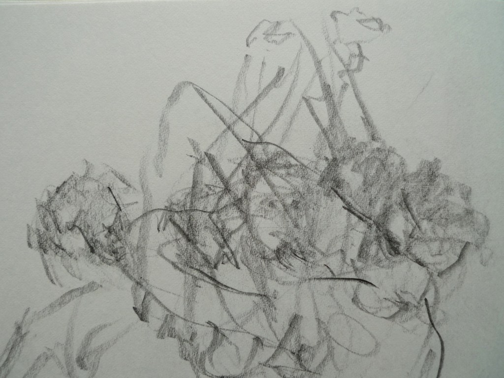 Life drawing by Ron Freeman