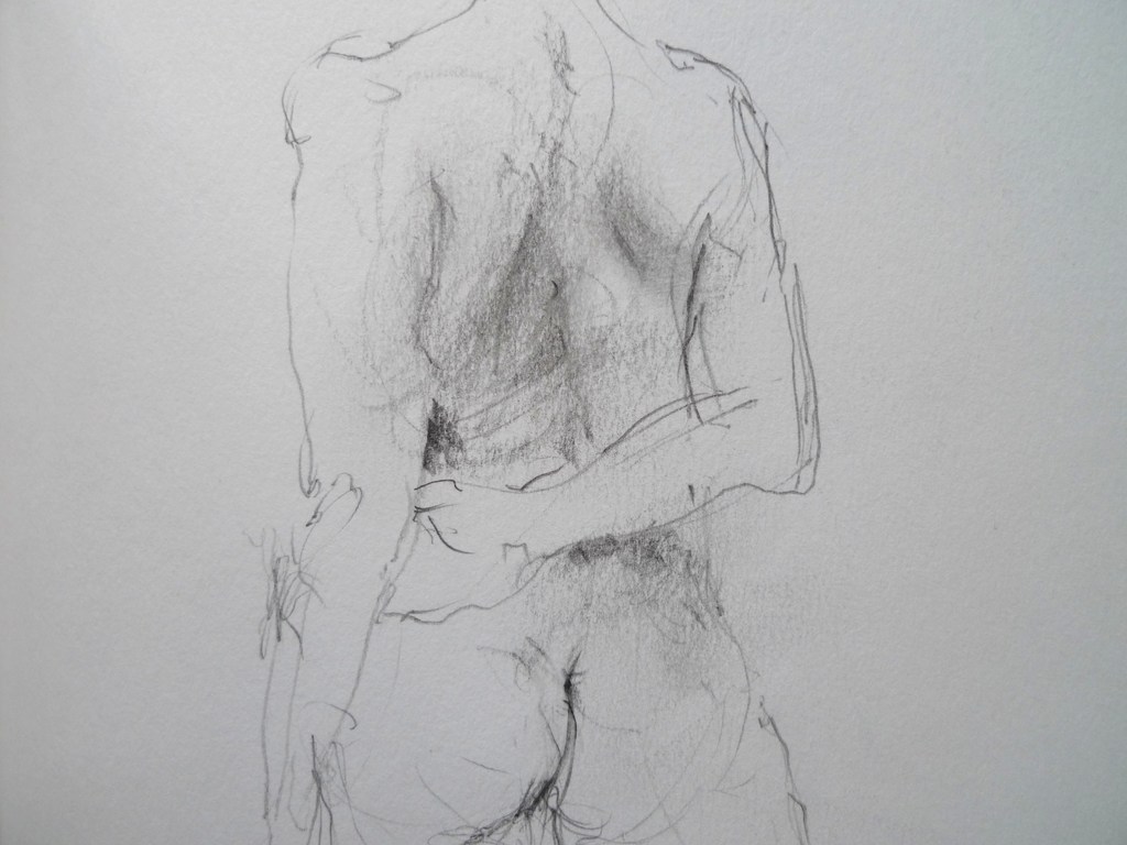 Life drawing by Ron Freeman