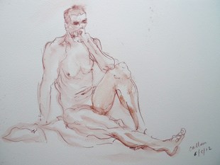Life drawing by Ron Freeman