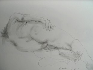 Life drawing by Ron Freeman